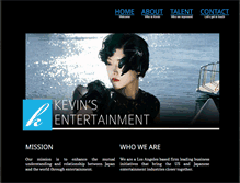 Tablet Screenshot of kevinsentertainment.com